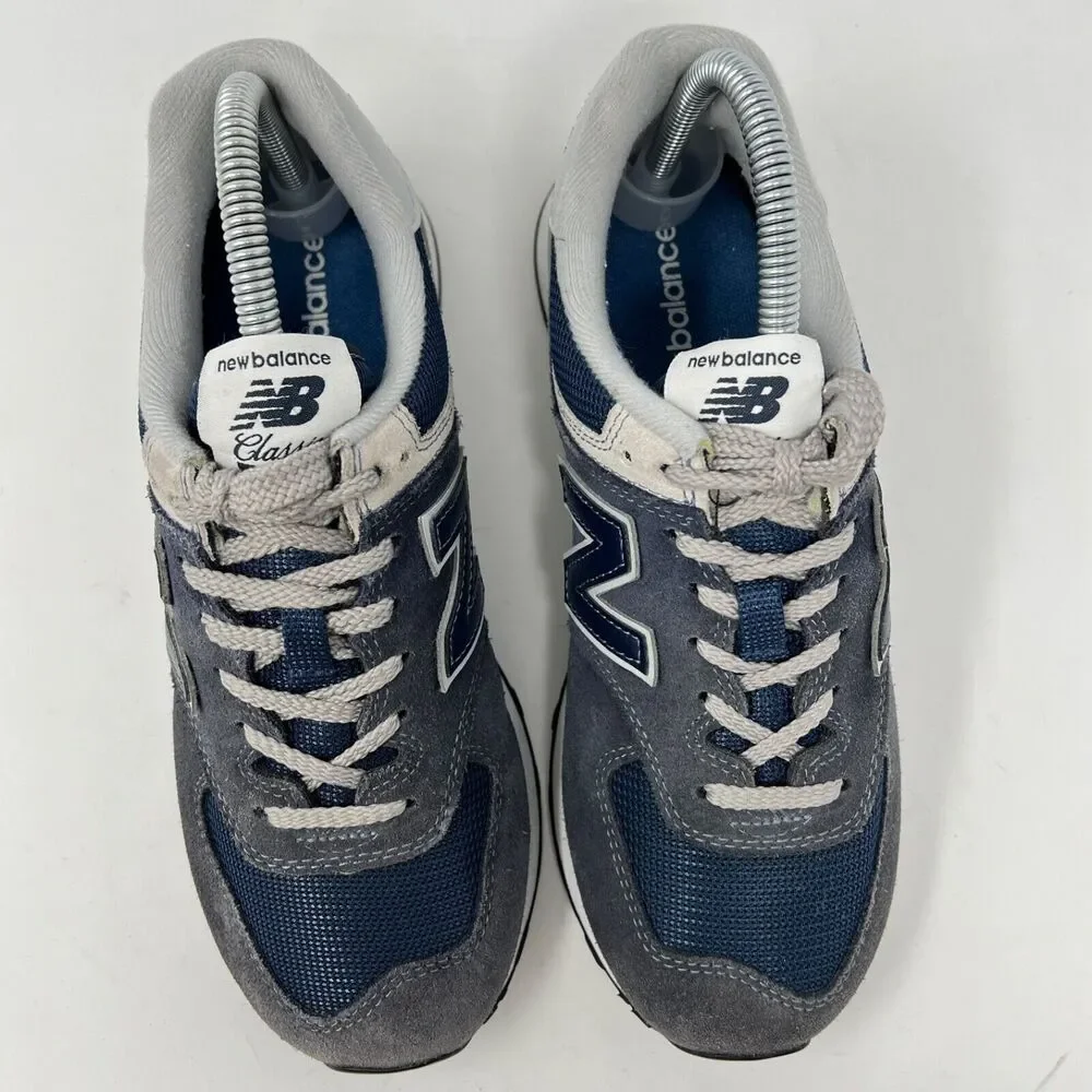New Balance Men 574 Core - Standard Navy / White US Size 7.5